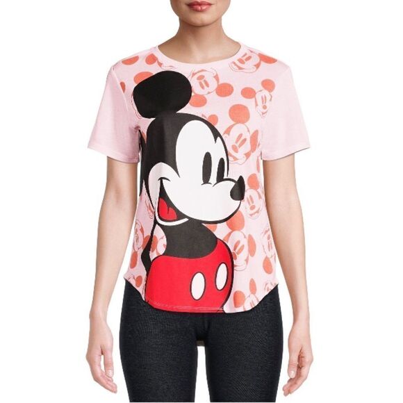 Women’s Disney Mickey Mouse Graphic Short Sleeve Lightweight T-Shirt Size XXL - Picture 5 of 7
